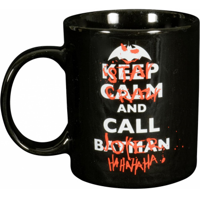 Batman hrnček 300 ml čierny Odkaz od Jokera