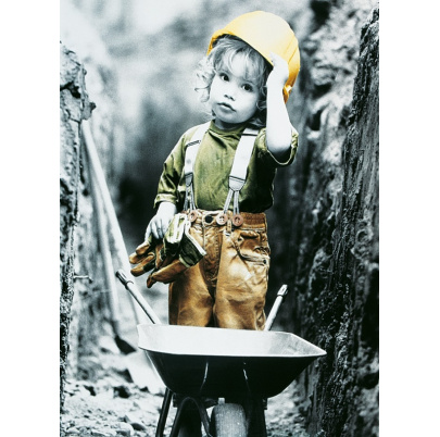 54 ks puzzle mini Malý staviteľ