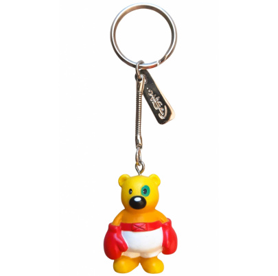 Kľúčenka PVC medveď Bono boxer