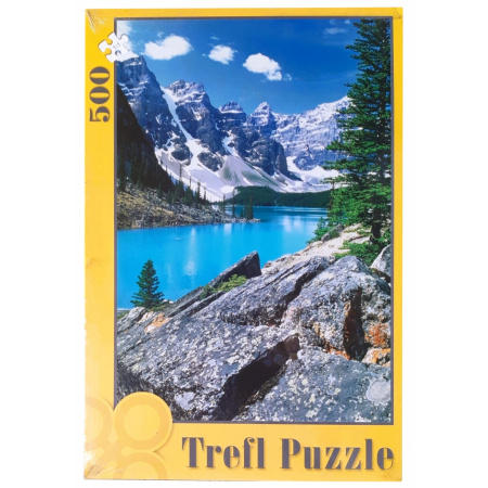 500 ks puzzle Zasnežené hory