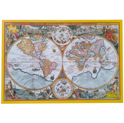 3000 ks puzzle Historické mapy