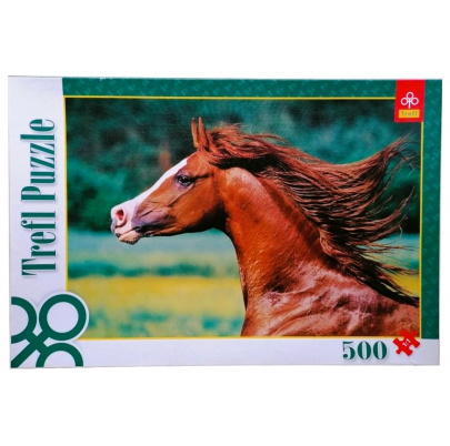 500 ks puzzle Arabský kôň Gobelín