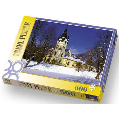 500 ks puzzle Palác v Olszanici, Poľsko