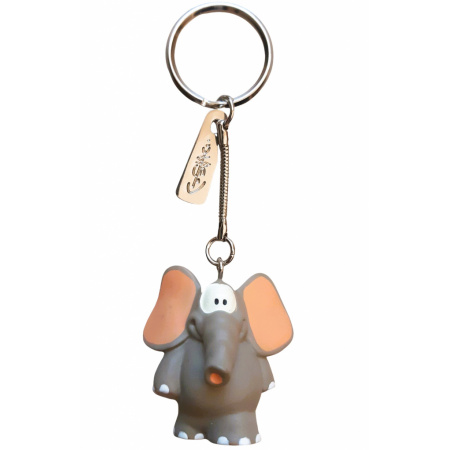 Kľúčenka PVC Alex stojaci slon