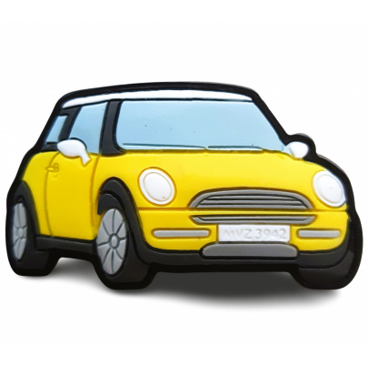 Magnetka Auto žlté