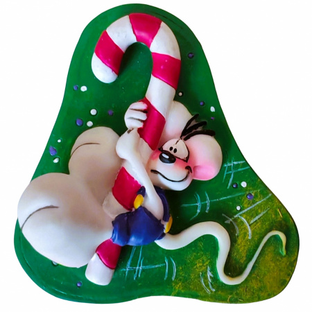 Diddl magnetka Vianočná lízanka