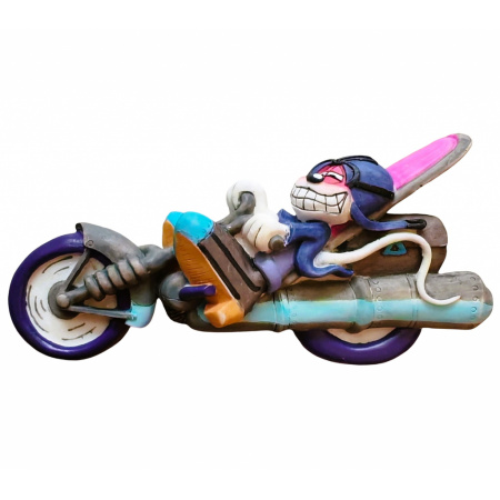 Diddl magnetka Na motorke