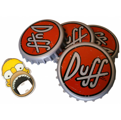 Simpsons 4 podpivníky + otvárač