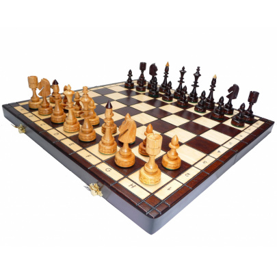 Šachy drevené Indian