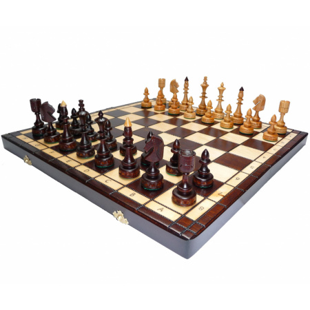 Šachy drevené Indian