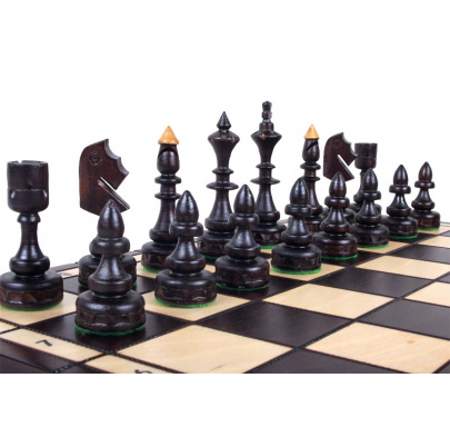 Šachy drevené Indian