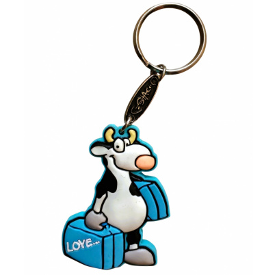 Kľúčenka latex krava Eddy Láska...byť s Tebou