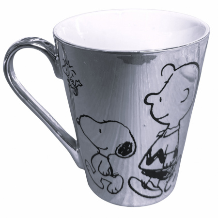 Snoopy hrnček 250 ml strieborný