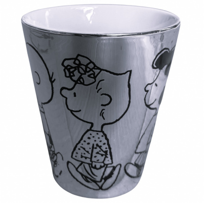 Snoopy hrnček 250 ml strieborný