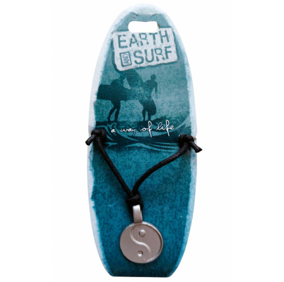 Prívesok metal Jin a Jang so šnúrkou na krk