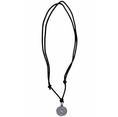 Prívesok metal Jin a Jang so šnúrkou na krk