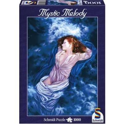 1000 ks puzzle Spiaca kráska