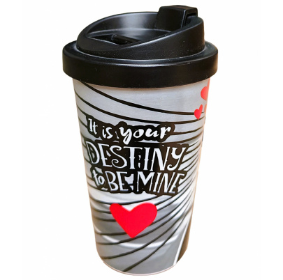 Star Wars pohár na kávu so sebou 400 ml Je to tvoj osud...