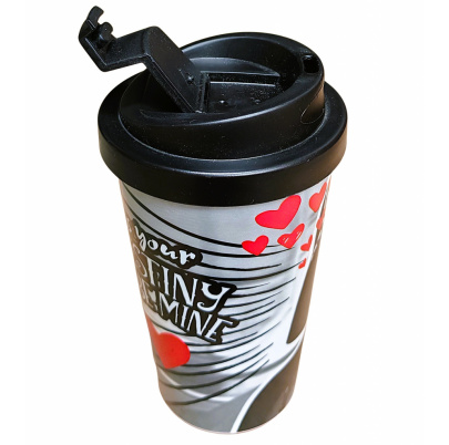 Star Wars pohár na kávu so sebou 400 ml Je to tvoj osud...
