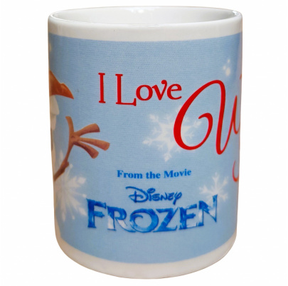 Frozen hrnček 320 ml Milujem teplé objatia