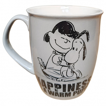 Snoopy hrnček 350 ml Šťastie je...