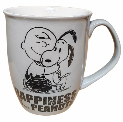 Snoopy hrnček 350 ml Šťastie je...