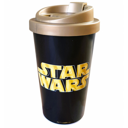 Star Wars pohár na cesty 400 ml Han Solo Gold