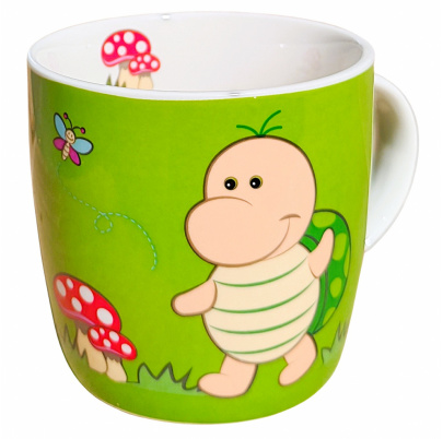 Hrnček 250 ml svetlozelený Korytnačka