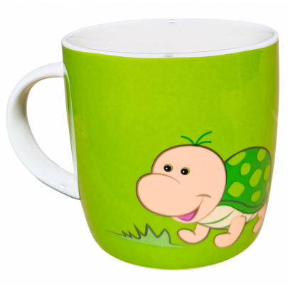 Hrnček 250 ml svetlozelený Korytnačka
