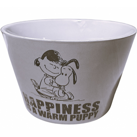 Snoopy miska 500 ml Šťastie je...
