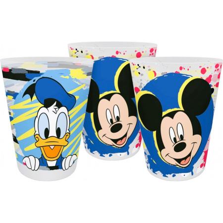 Mickey Mouse poháre 250 ml 3 kusy