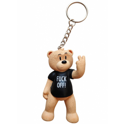 Kľúčenka BTB medveď F*ck off!
