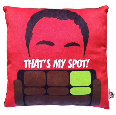 Big Bang Theory plyšový vankúš 40 cm červený