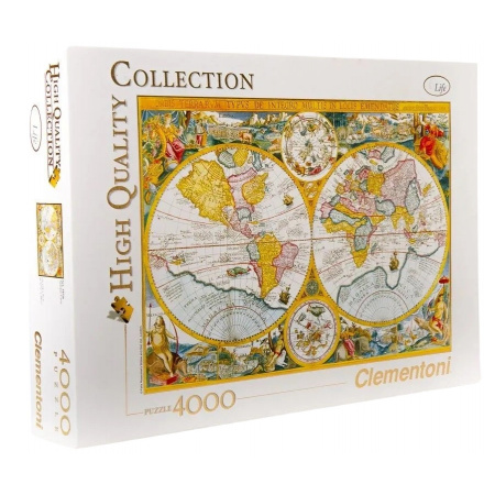 4000 ks puzzle Antická mapa