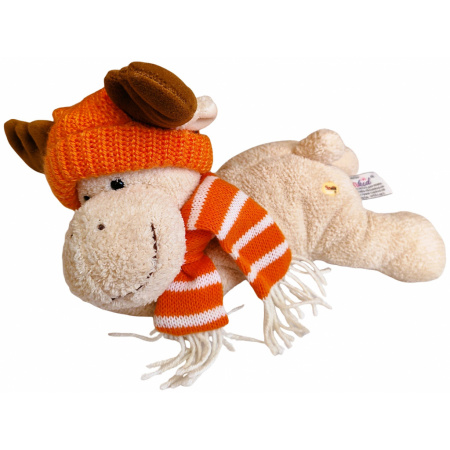 Plyšový los ležiaci 30 cm Lars