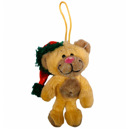 Pimboli plyšový medveď 8 cm Vianoce