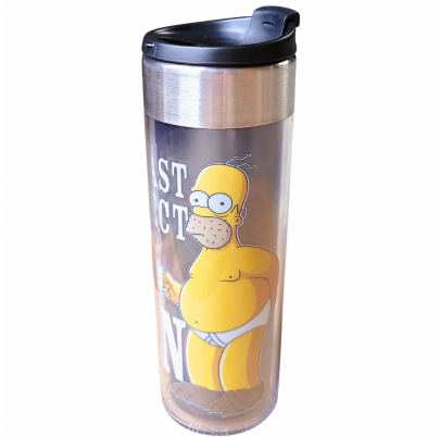 Simpsons pohár na kávu so sebou 400 ml Posledný dokonalý muž