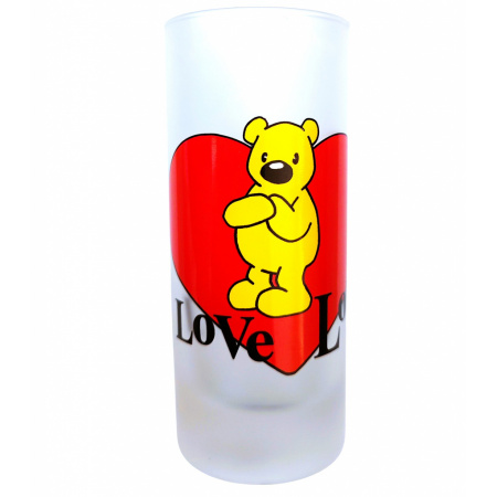 Pohár 250 ml medveď Bono Láska