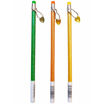 Ceruzka trblietavá s príveskom srdce