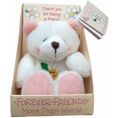 Plyšový medveď 10 cm Ďakujem, že si priateľ