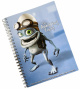 Crazy frog zápisník A4 krúžkový