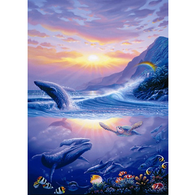 1000 ks puzzle Steve Sundram Magický východ slnka