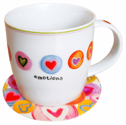 Hrnček Emotions 300 ml v plechovej škatuľke