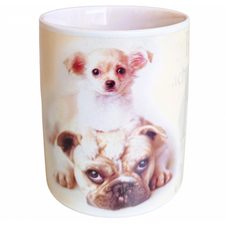 Rachael Hale hrnček 300 ml dva psy Rocky a Gretchen