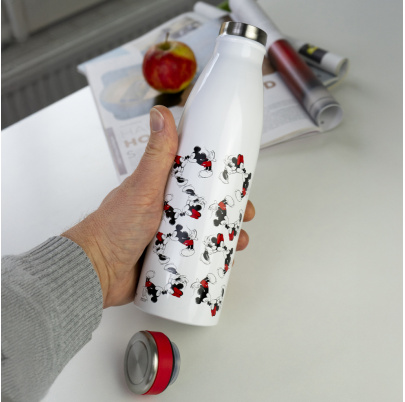 Mickey termosková fľaša 500 ml Bozk skica oceľ