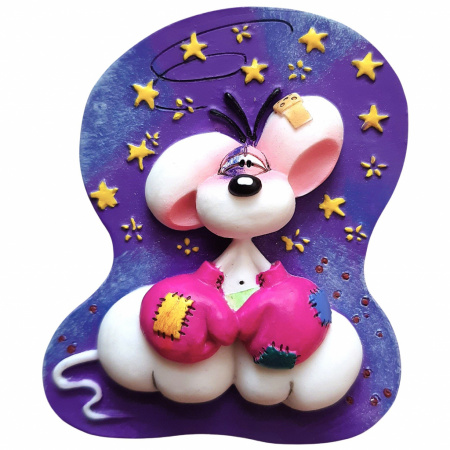 Diddl magnetka Boxer