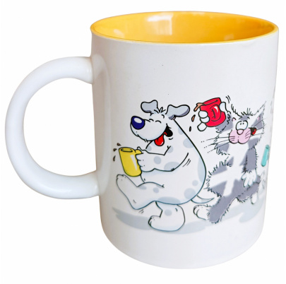 Miranda hrnček 300 ml Červená kanvica