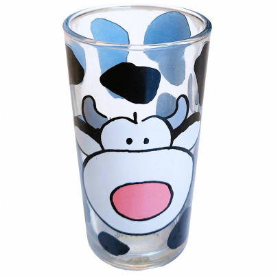 Pohár 250 ml krava Eddy so škvrnami