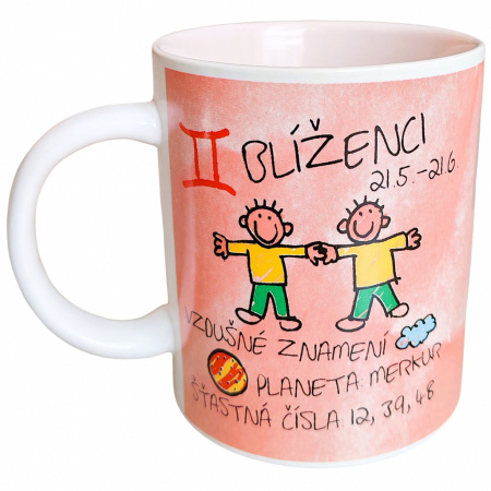 Hrnček Mr. Bean 300 ml Znamenie Blíženci