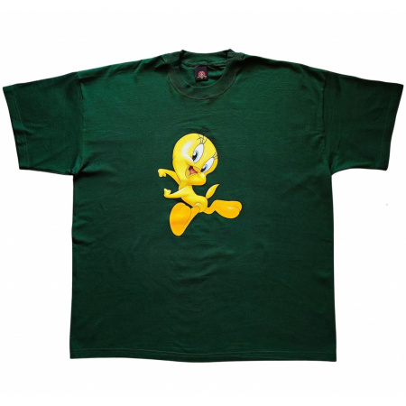 Tweety tričko XXL tmavozelené